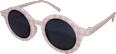 Sonnenbrille Kids Karo-Muster rosa SUNDANCE