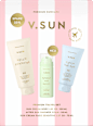 Sonnenschutz Travel Set 3tlg V.SUN