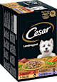 Nassfutter Hund Landküche Vielfalt in Sauce, Multipack (8x150 g) Cesar