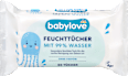 Vlažni robčki z 99 % vode, 4 x 80 kos babylove