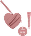 Lipgloss Set The Super Peptide Glossy Lip Treatment + Pouch 01 All Toffee'd Up essence