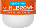 Bräunungsbeschleuniger Creme shine brown mit Beta Carotin Byrokko
