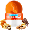 Bräunungsbeschleuniger Creme shine brown mit Beta Carotin Byrokko