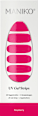 Starterset UV Gel Nagelfolien Raspberry Maniko