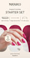 Starterset UV Gel Nagelfolien Raspberry Maniko