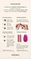 Starterset UV Gel Nagelfolien Raspberry Maniko