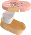 Snackbox Lumo rosa/gelb SIGG