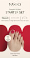 Starterset UV Gel Nagelfolien Pediküre Flirt Alert  Maniko