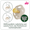 Schnuller Cherry weinrot/beere Gr. 1, 0-6 Monate Nip