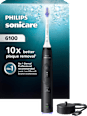 Schallzahnbürste Series 6100 schwarz Philips Sonicare