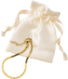 Armband wasserresistent, Gold-Optik ebelin