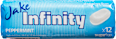 Bomboni Infinity Peppermint, 12 kom. Jake Vitamin Candy