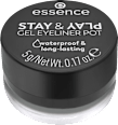 STAY & PLAY gel ajlajner- 01 Black essence