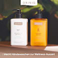 Flüssigseife Dreaming of Santorini mit Olivenmilch, Zitronenverbene & Pinie ORINIQ