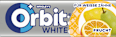 Kaugummi White Frucht Orbit