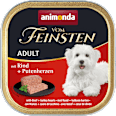 Nassfutter Hund mit Rind & Putenherzen animonda VOM FEINSTEN