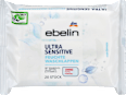 Vlažni robčki za čiščenje obraza Ultra Sensitive  ebelin