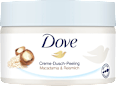 Cremedusche Peeling Macademia & Reismlich Dove