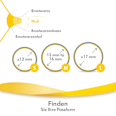 Brustwarzenpflege Brusthütchen Gr. L Medela