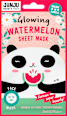 Tuchmaske Watermelon illuminating glow JiiNJU BEAUTY