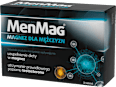 Suplement diety magnez dla mężczyzn, tabletki MENMAG