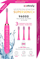 Szczoteczka soniczna Supersonic Plus, różowa controly