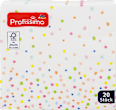 Servietten Konfetti 25 x 25 cm Profissimo