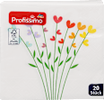Servietten Heart Flora 25 x 25 cm Profissimo