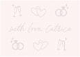 Brides & Besties Matirajući papir - C01 Love Letters CATRICE