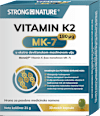 VITAMIN K2 MK-7 180µg meke kapsule STRONG NATURE