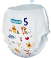 Pannolini a mutandina premium misura 5 junior (13-18 kg) babylove