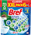 Тоалетно блокче Power Aktiv Pine, 6x50 g Bref