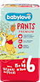 Pannolini a mutandina premium misura 6 xl (15+ kg) babylove