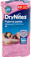Pyjama Pants Teen (27-57 kg) rosa HUGGIES DryNites