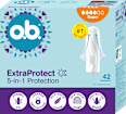 Tampon ExtraProtect, praktikus nagy kiszerelés O.B.