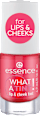 WHAT A TINT! tint za usne i obraze - 02 Coral Sunset essence