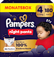 Baby Pants night Gr. 4 (9-15 kg) Monatsbox Pampers night pants