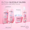 Maska za nego las Glycolic Gloss L'ORÉAL PARiS ELSEVE