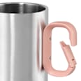 Tasse mit Karabinerhaken rot on tour Profissimo