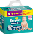 Windeln baby-dry Gr. 4 (9-14 kg) Big Economy Pack Pampers baby-dry