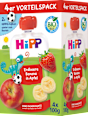 Hippis EKO voćni pire – jabuka s bananom i jagodom, 1+ g., 4 x 100 g HiPP