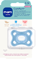 silikonový dudlík Comfort modrý, 3-12m mam