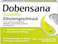 zuckerfrei Zitronengeschmack Lutschtabletten Dobensana