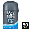Dezodorans u stiku za celo telo, Marine & Blue Cypress  Dove MEN+CARE