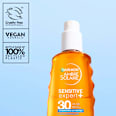 Sonnenspray sensitive expert +, hydrating UV water, LSF 30 Garnier Ambre Solaire