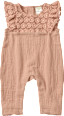 Overall aus Musselin, braun, Gr. 62 ALANA