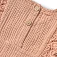 Overall aus Musselin, braun, Gr. 62 ALANA