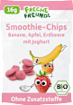 Kindersnack Smoothie-Chips Banane Apfel Erdbeere mit Joghurt, ab 3 Jahren Freche Freunde
