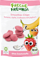 Kindersnack Smoothie-Chips Banane, Apfel, Erdbeere mit Joghurt Freche Freunde