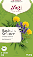 Kräutertee "Basische Kräuter" mit Hafergras, Löwenzahn & Lavendel (17 Beutel) YOGI TEA